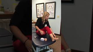 The easiest taping ever for Plantarfasciitis [upl. by Bev]