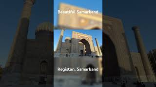 The Registan in Samarkand uzbekistan travel shorts [upl. by Adnilim363]