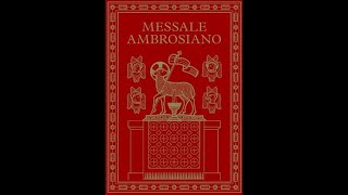 Presentazione nuovo Messale Ambrosiano [upl. by Mylan]