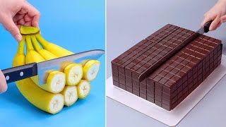 10 Fancy Cake Decorating For Beginner  Quick amp Easy Chocolate Cake Recipe  Perfect Cake Ideas [upl. by Zigmund]