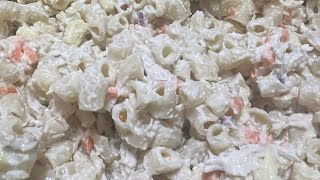 Chicken macaroni salad [upl. by Aicnorev722]