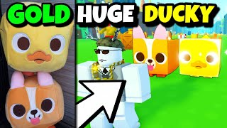 Redeeming The HUGE CORGI AND DUCKY EXCLUSIVE CODE In Pet Simulator X [upl. by Meilen]