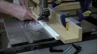 Woodworking  Band Saw Rip Fence  Work Safe Skills amp Techniques [upl. by Wolk]