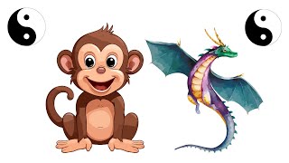 Dragon amp Monkey Compatibility and love A Yin Yang Dance of Fire [upl. by Aviva]