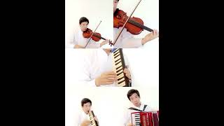 Mozart Eine Kleine Nachtmusik K525莫扎特G大調小夜曲Ensemble Recorder Accordion Bass ，Alto Melodica Violin [upl. by Konstanze]