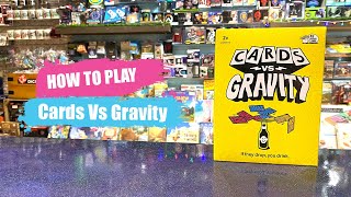 How to Play Cards Vs Gravity  Board Game Rules amp Instructions [upl. by Zephaniah]