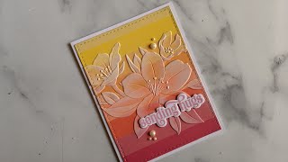 More Embossing Folder Fun [upl. by Ackerley560]