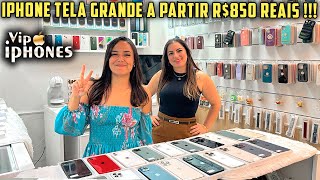 IPHONE TELA GRANDE A PARTIR R850  VIP IPHONES SANTA IFIGÊNIA [upl. by Ahsinahs214]