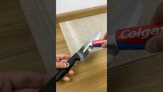 Solo pasa pasta de dientes en el cuchillo de cocina ¡Es realmente Increíble😱dicas limpieza [upl. by Noirda]