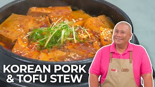 Korean Pork and Tofu Stew SIMPOL [upl. by Ablasor1]