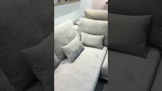 Sofá Rinconera Gris Elegancia y Comodidad en Tu Hogar  Tienda de Muebles en Cartagena [upl. by Lanza]