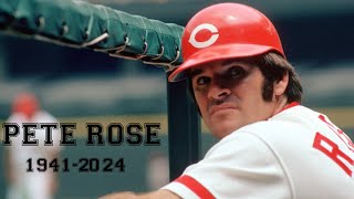 A tribute to the man called Charlie Hustle MLB’s Hit King 👑 Pete Rose [upl. by Haniraz]