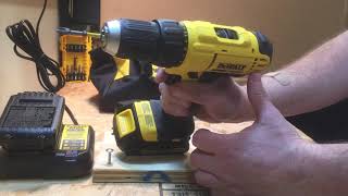 DeWalt 20v Cordless Drill Review [upl. by Nlycaj695]