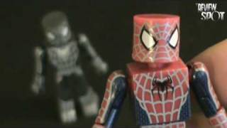 Toy Spot  Diamond Select Spiderman 3 Minimates Wizard Debut 2 pack [upl. by Ashok600]