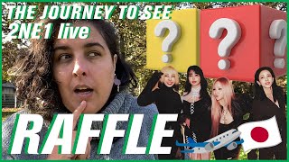 WIN 2NE1 EXCLUSIVE PRIZES 🎟️ VLOG The journey to see 2NE1 live [upl. by Baras784]