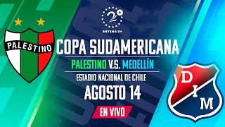 PALESTINO VS MEDELLÍN  EN VIVO  COPA SUDAMERICANA [upl. by Menis]