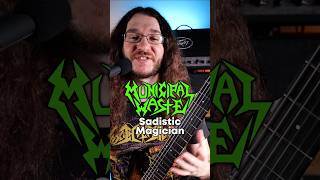 Municipal Waste  Sadistic Magician guitar metal thrashmetal [upl. by Etti92]