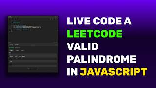 Can YOU solve this Valid Palindrome LeetCode problem [upl. by Crandall]