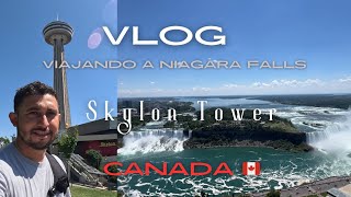 Vlog 11 SKYLON Tower Niagara Falls Canada  travel skylontower [upl. by Aroel]