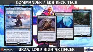 Urza Lord High Artificer  Magic the Gathering Commander deck tech  Stax  Combo  Artifacts  EDH [upl. by Mansur]