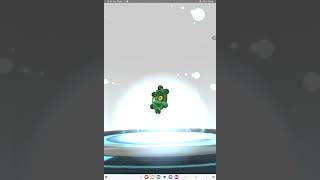 CATCHING AND EVOLVING A WILD SHINY BRONZOR INTO BRONZONG in Pokemon Go [upl. by Akerdna]