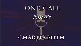 Charlie Puth  One Call Away Karaoke [upl. by Donell]