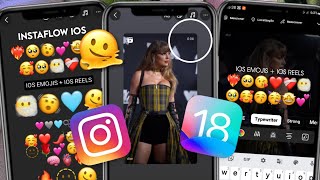 🔥 INSTAGRAM estilo IPHONE 2024 com EMOJIS IOS 18  REPOST REELS IOS  REPOST MENÇÃO  FUNÇÕES ✅ [upl. by Ylenaj]