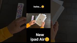 New ipad air M2 2024 😱 unboxing ipadair ipadair2024 ipad [upl. by Araht405]