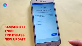 Samsung J7 J700F FRP Bypass  Final Solution link in description 👇 [upl. by Kcyrred]