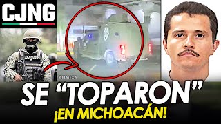 ¡¡FILTRAN VIDEO CONVOY de LOS JALISCOS se TOPAN con GRUPO X en ZINAPÉCUARO MICHOACÁN [upl. by Blight291]