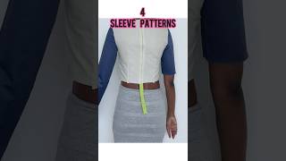 Sleeve patterns tutorial fashion patternmaking [upl. by Enowtna59]