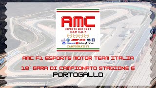 F1 23 GP Portogallo Autodromo Portimao Season 6 Race18 AMC F1 Esport Motor Team Italia [upl. by Bigford]