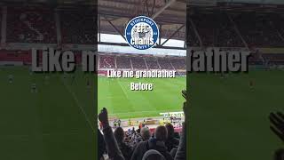 Amazing chant Amazing Fans Stockport County [upl. by Brookhouse]