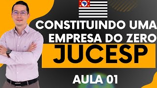 ABERTURA DE EMPRESA JUCESP  VRE E BALCÃO ÚNICO   Case real [upl. by Japheth167]