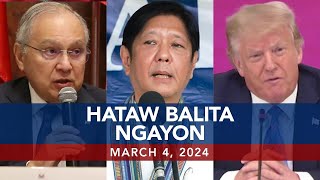 UNTV Hataw Balita Ngayon  March 4 2024 [upl. by Dever]