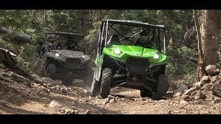 2014 Kawasaki Teryx4 First Test [upl. by Anairotciv]