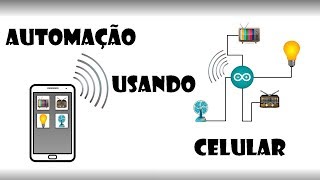 Arduino – Automação usando celular [upl. by Goer]