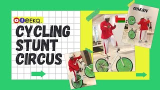 Cycle Stunt  Cycling Workout  Eid Celebration  Circus  Eid Activity  Muscat Grand Mall EKQ [upl. by Ricardama]