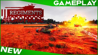 MicroProse Regiments Gameplay  Tutorials  FIRST LOOK 4K UHD  Demo [upl. by Wolgast941]