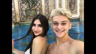 Staying at the Versace mansion with Nicolette gray [upl. by Winola69]