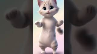 Cat Dance 😍 Cute kitten catlovecats cats catvideos kittenscatlover kitten [upl. by Dahsar]