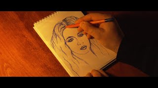 Ballpoint pen drawing short film bmcc 25k [upl. by Anawaj993]