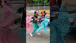 Cumbias en las calle de Cali Colombia 🇨🇴… viral fy fyp arte trend tendencia marionetas [upl. by Etteb]