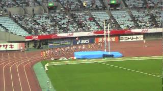 Mens 10000 m  2012 Japanese Olympic Trials 第９６回日本選手権男子１万m [upl. by Ketty]