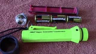 Peli super sabrelite submersible flashlight torch [upl. by Rickie]