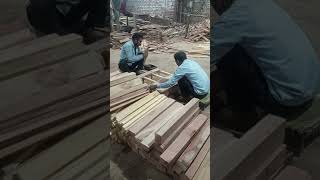 wooden box working wood cutting machine ply wood box working [upl. by Nahttam]