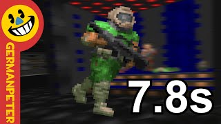 DOOM E1M1 in 0m78s Speedrun WORLD RECORD [upl. by Nylcsoj]