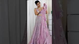 Lehenga Dupatta Drape you must try  aanchal [upl. by Giliana]