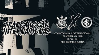 TRANSMISSÃO AO VIVO E COM IMAGENS Corinthians x Internacional  Brasileirão 2024 [upl. by Noelyn]