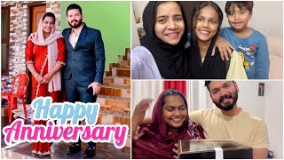 Happy 14th Anniversary SONU amp BASHI 🥳❤️  Suhana  Basheer Bashi  Mashura [upl. by Gelb383]